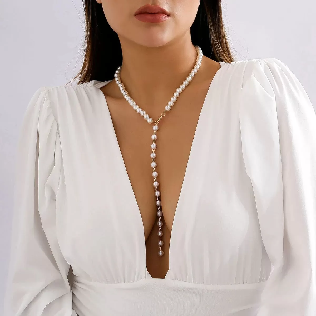 Pearl Layered Elegance Necklace