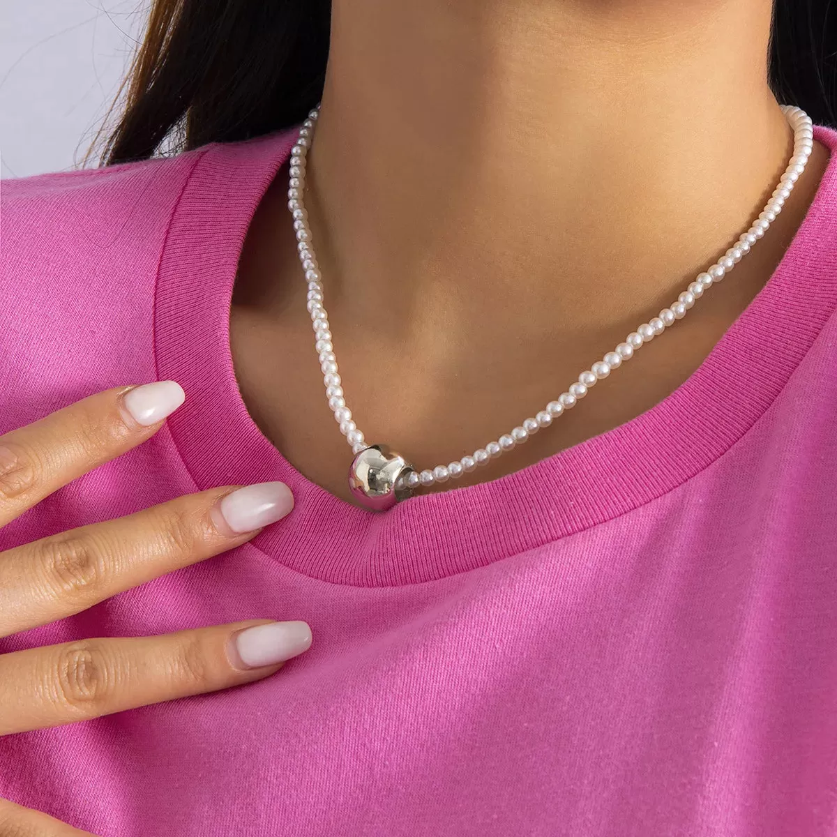 Pearl Layered Elegance Necklace