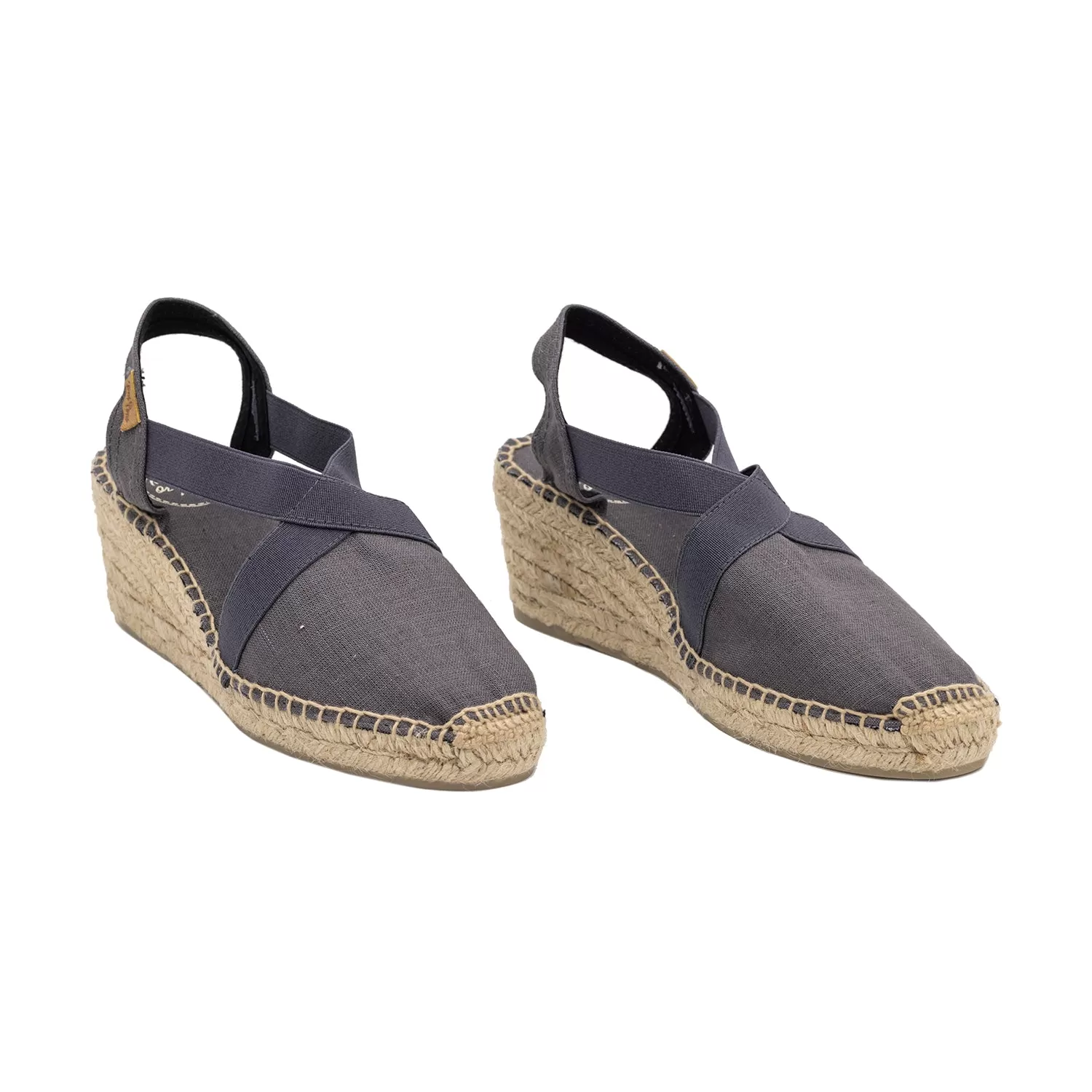 Plain Linen Wedge Espadrille for Women - Ter