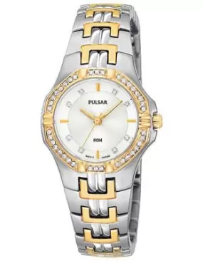 Pulsar Ladies' Sport - Swarovski&reg; Crystal - Stainless & Gold-Tone