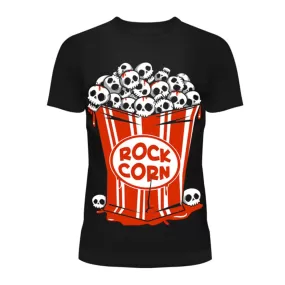 ROCK CORN T - BLACK