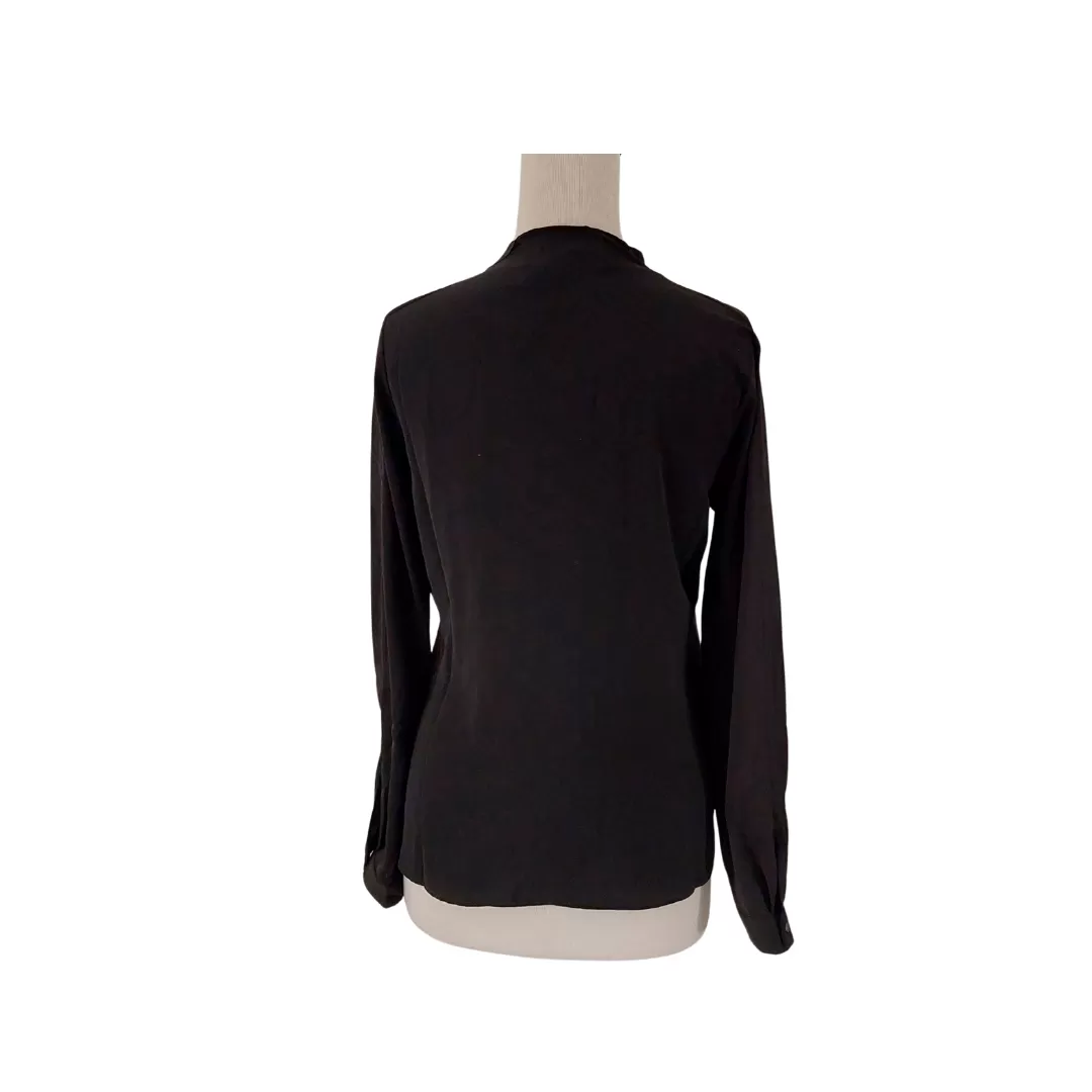 RW & Co Black Front Zip Top | Brand New |