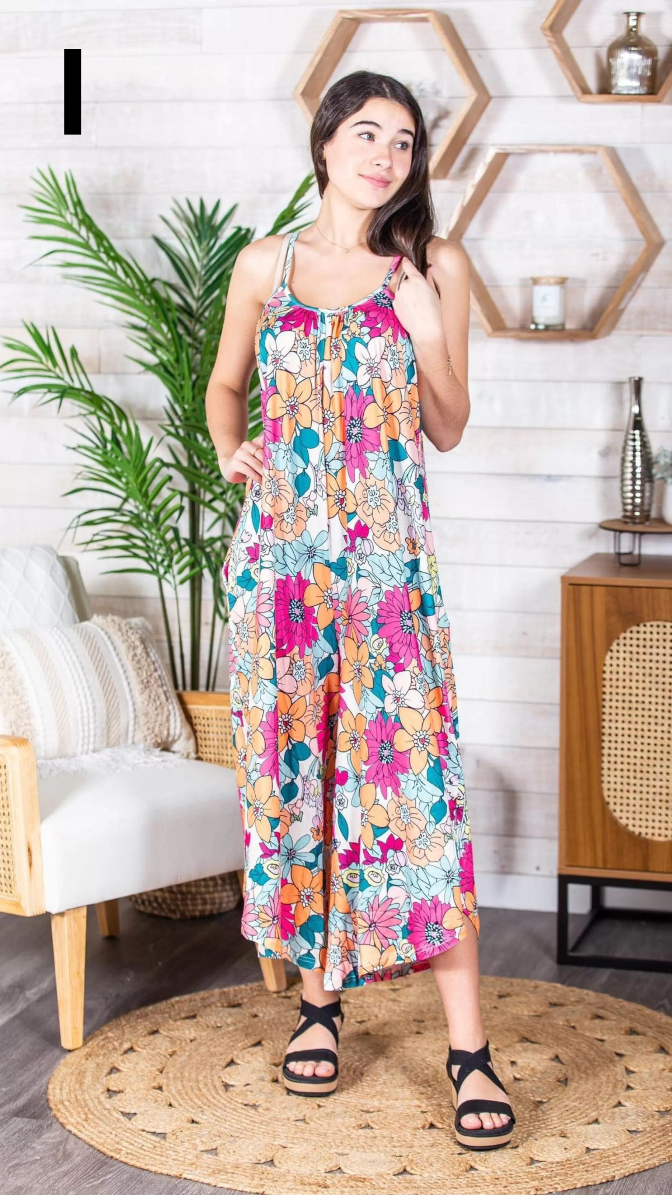 *Size S - Relaxed Fit Jumpsuit in Print B