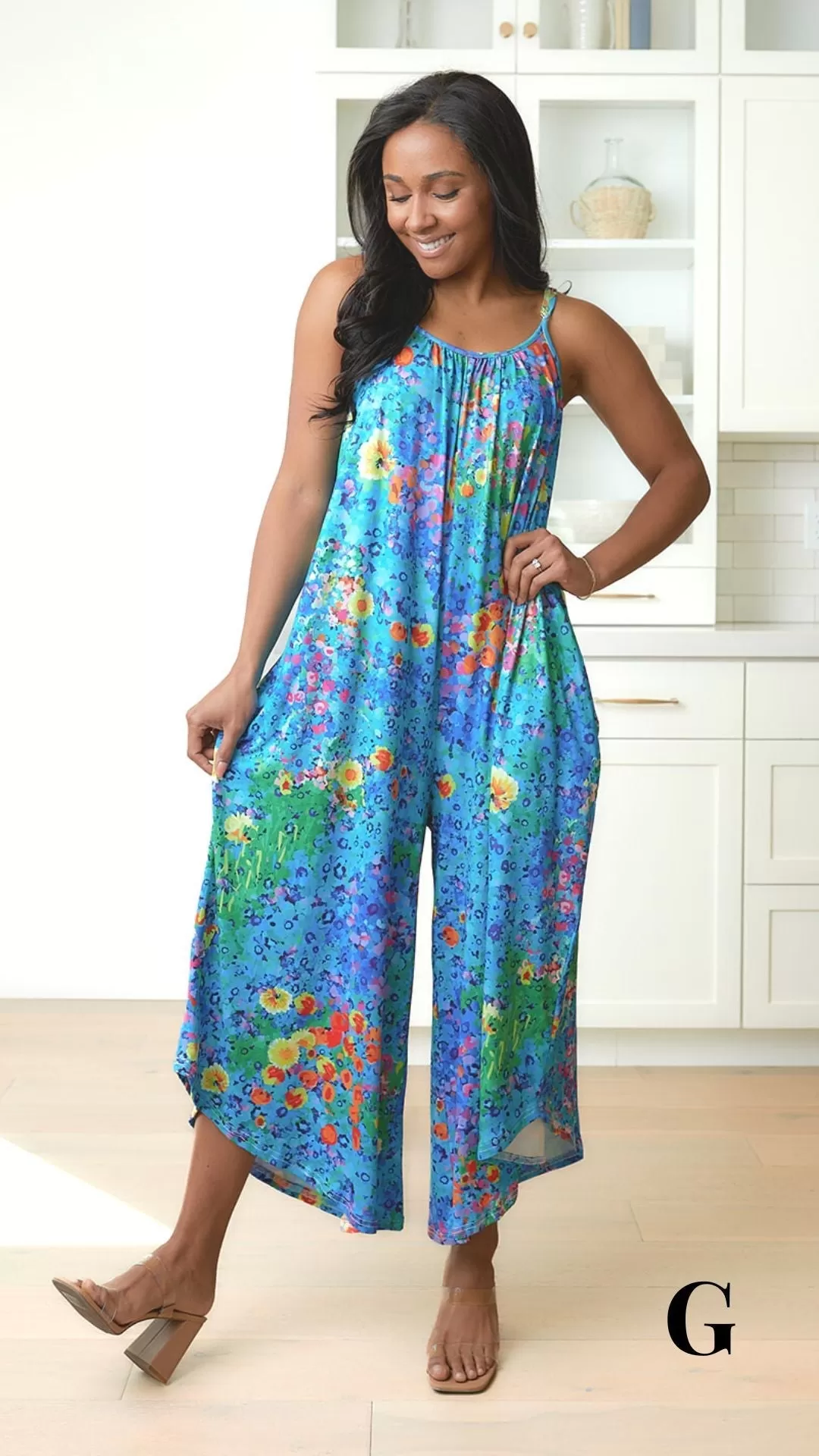 *Size S - Relaxed Fit Jumpsuit in Print B