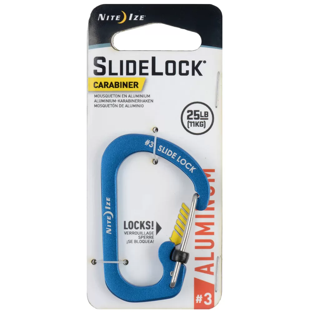 SlideLock Carabiner Aluminium #3