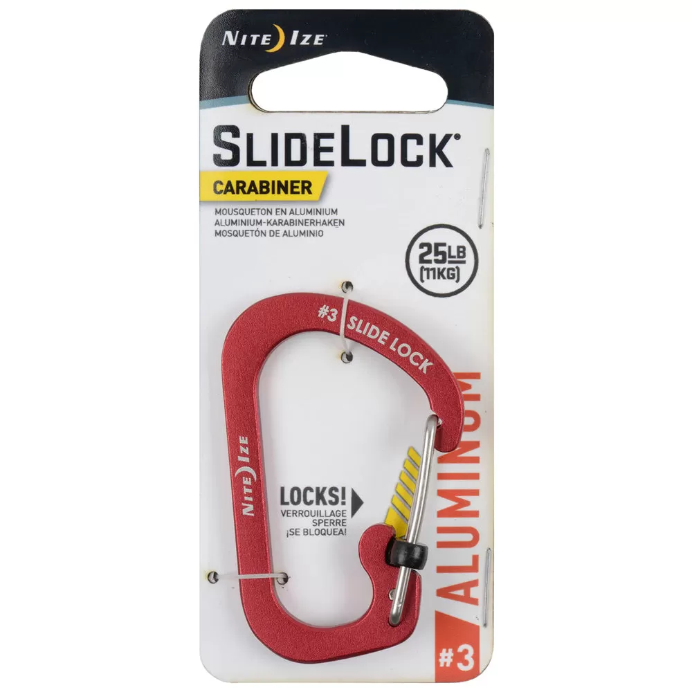 SlideLock Carabiner Aluminium #3