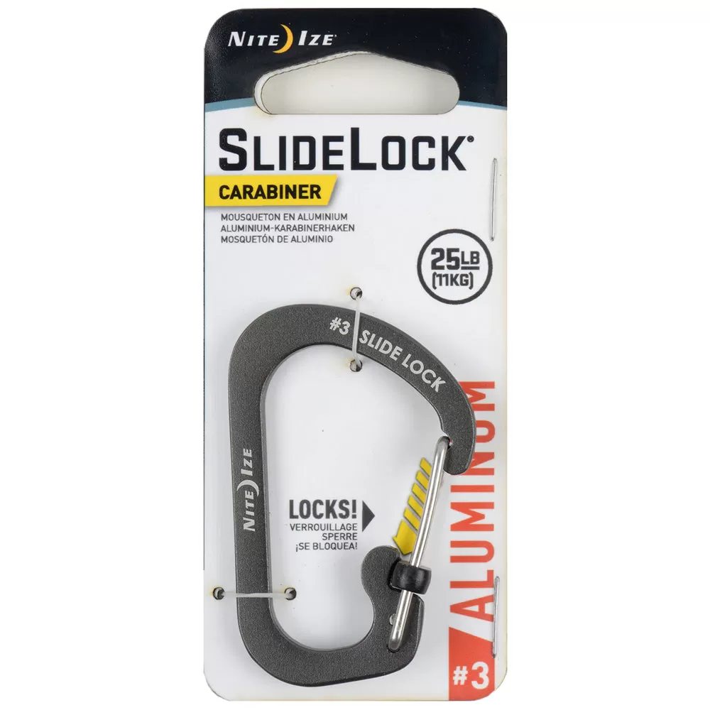 SlideLock Carabiner Aluminium #3