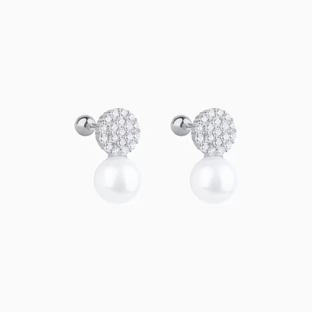 Sparkling Pearl Studs