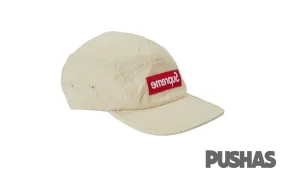 Supreme Punch Denim Camp Cap 'Dyed Beige' (2023)