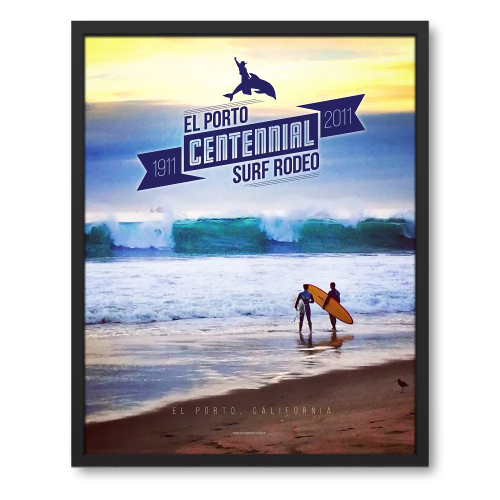 Surf Rodeo art poster