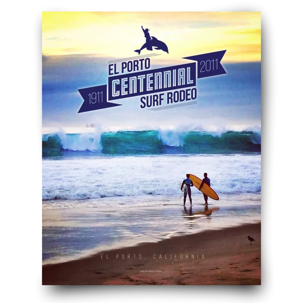 Surf Rodeo art poster