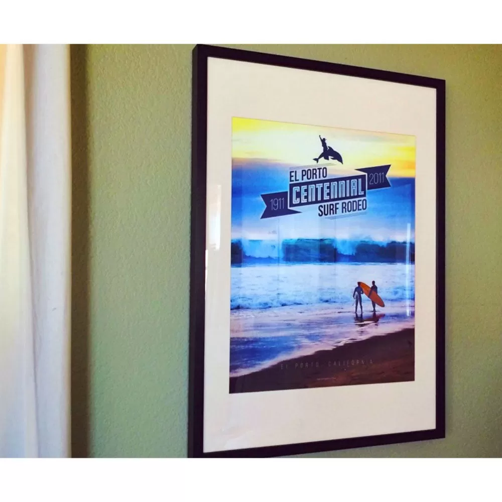 Surf Rodeo art poster