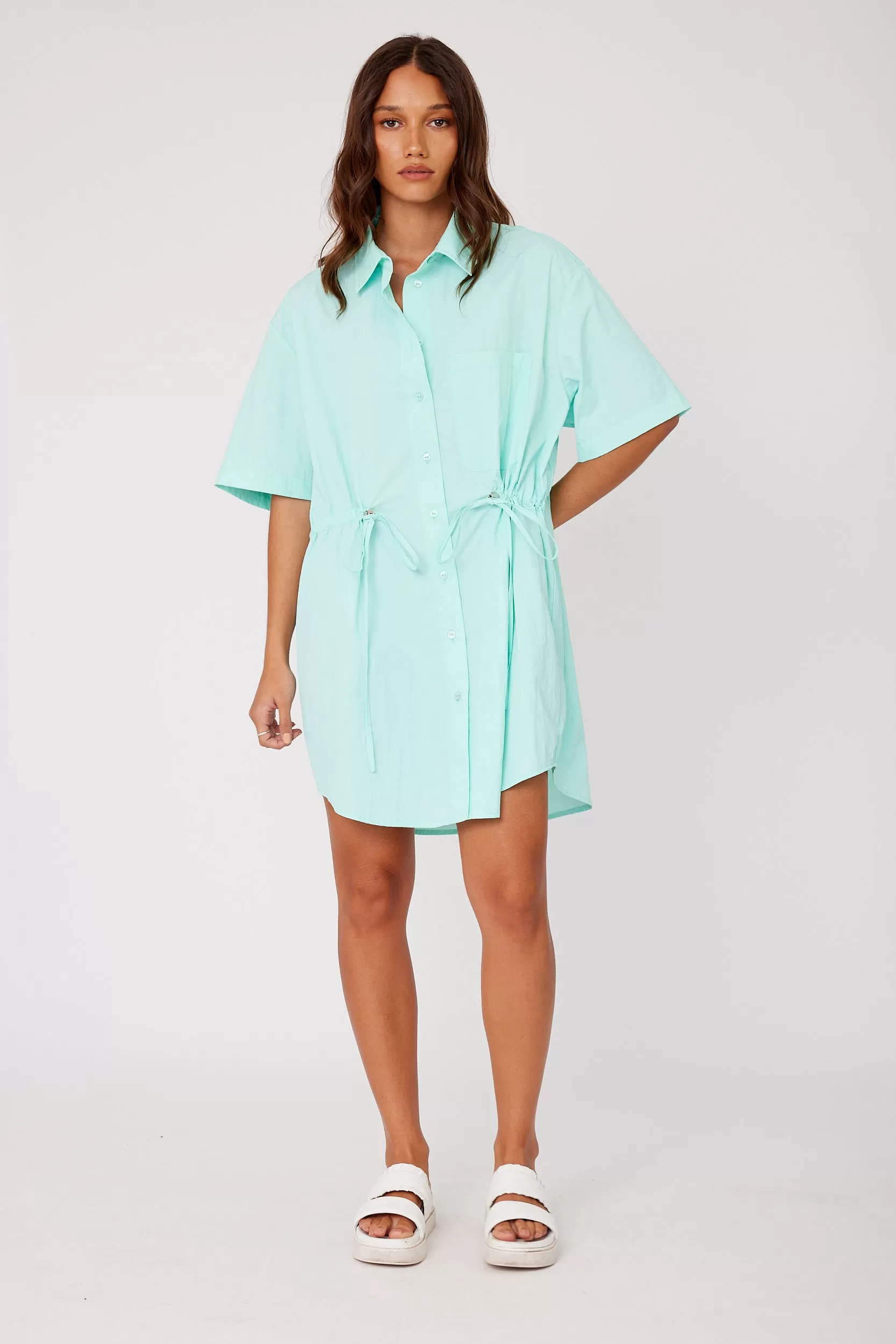 TILLY Dress Aqua Green