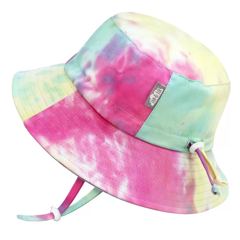 Twinklebelle Watermelon Tie-Dye Cotton Bucket Hat