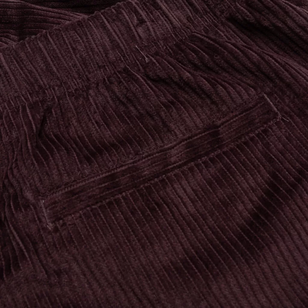 Women's Corduroy Dock Short - Plum