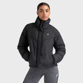 Women's Mark Puffer Jacket - Black